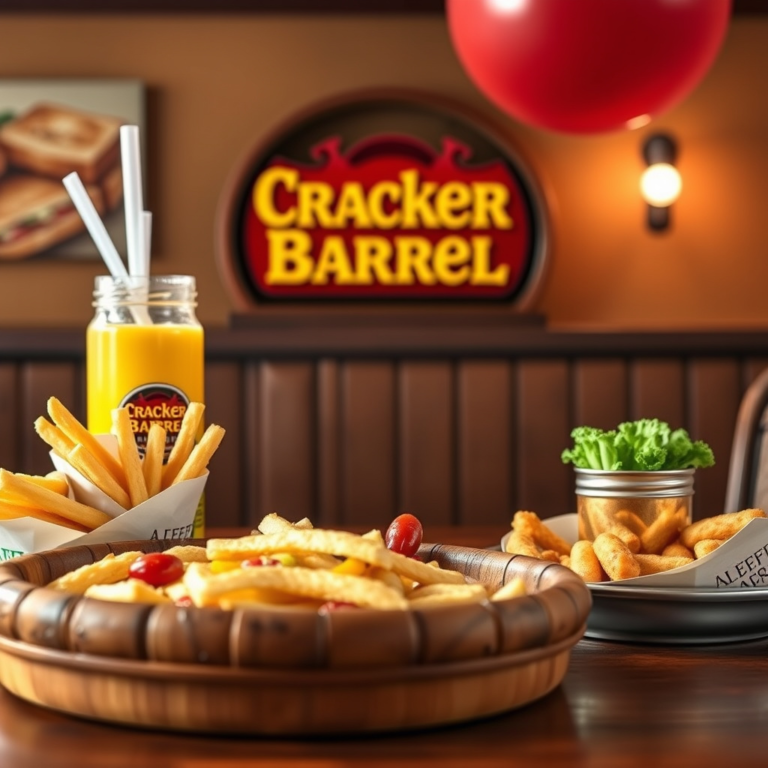 Cracker Barrel Kids Menu With Prices For 2026